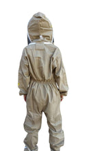 Load image into Gallery viewer, Oz Armour Khaki Poly Cotton Beekeeping Suit With Round Brim Hat
