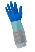 Load image into Gallery viewer, OZ ARMOUR Rubber Gloves with three Layer Mesh Ventilation
